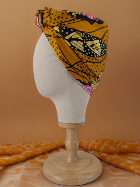 Bon’wax satin de soie orange