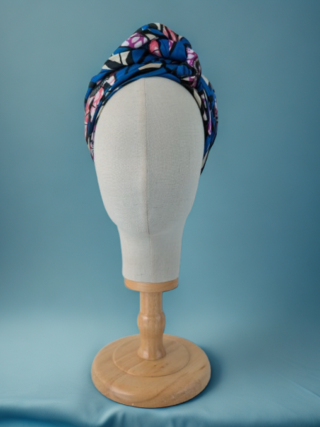 Bon’wax satin de soie bleu