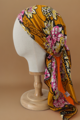 Bon’wax satin de soie orange