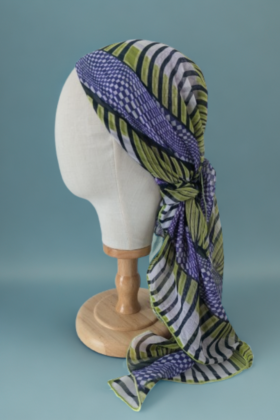 Bon’wax voilage vert et violet