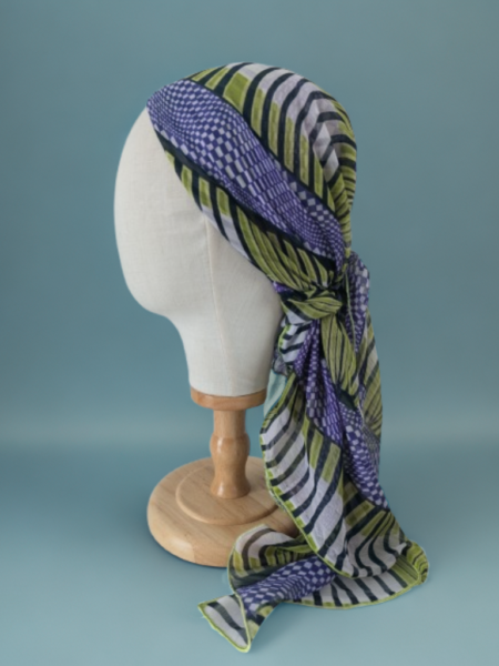 Bon’wax voilage vert et violet