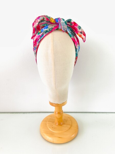 Fleurs en Fête Blanc (fin simple)