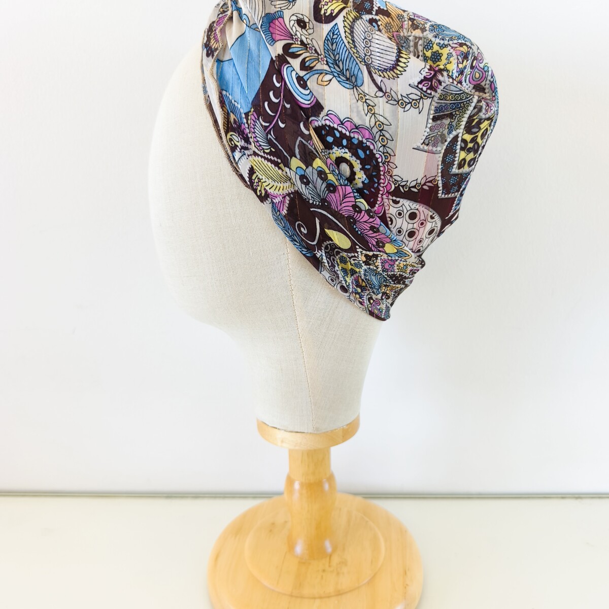 Perle d'orient violet (fin simple)