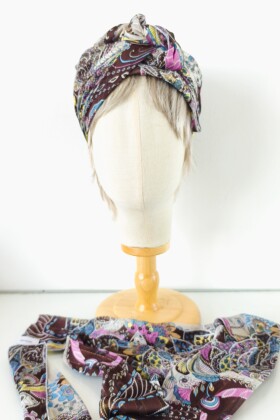 Perle d’orient violet (fin simple) & Matchy Matchy