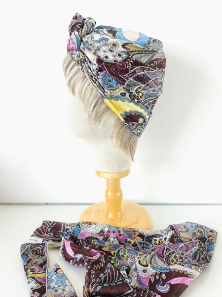Perle d’orient violet (fin simple) & Matchy Matchy