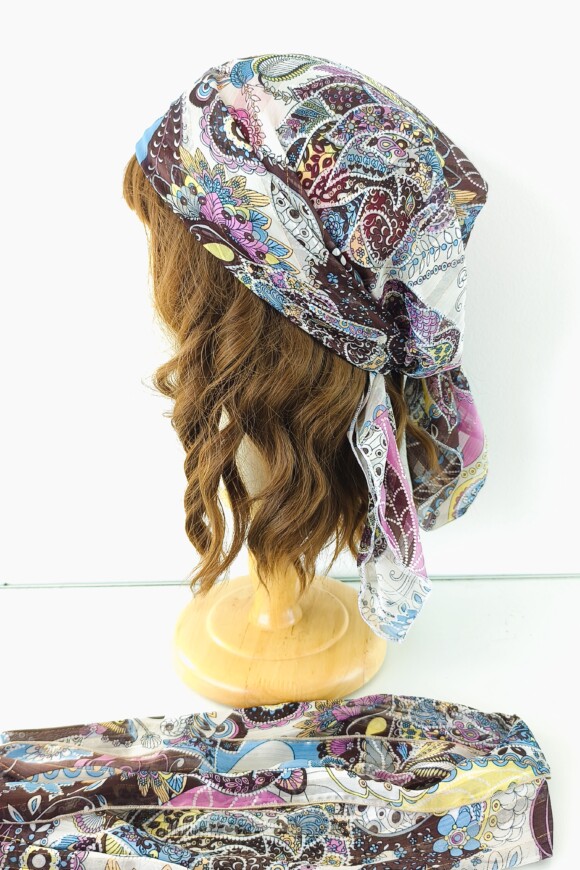 Perle d’orient violet (classique doublé) & Matchy Matchy